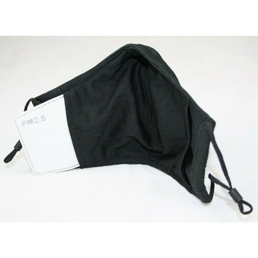 Face Mask Reusable Cotton Cloth Fabric w 2 Pm2.5 Perfect