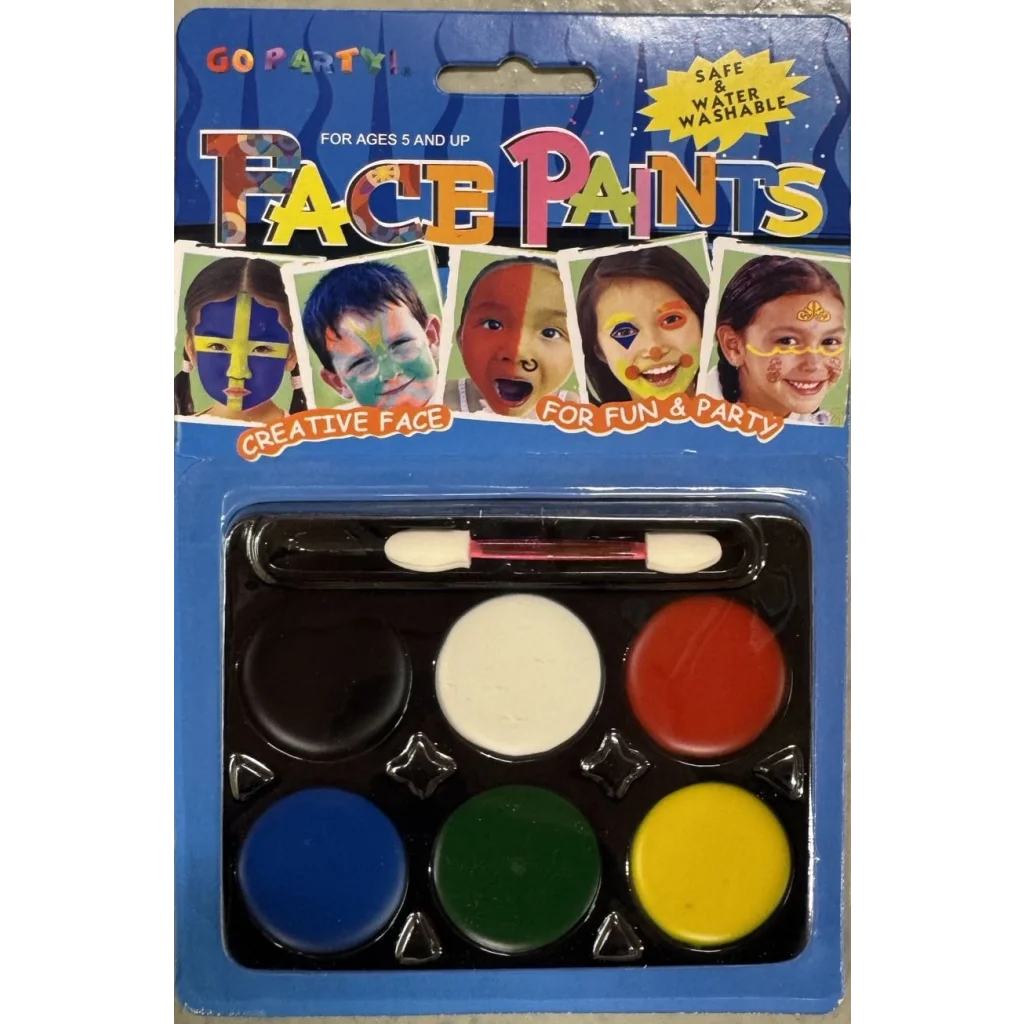 FACE PAINT Costume Party Non-Toxic Palette Clown Dress Up