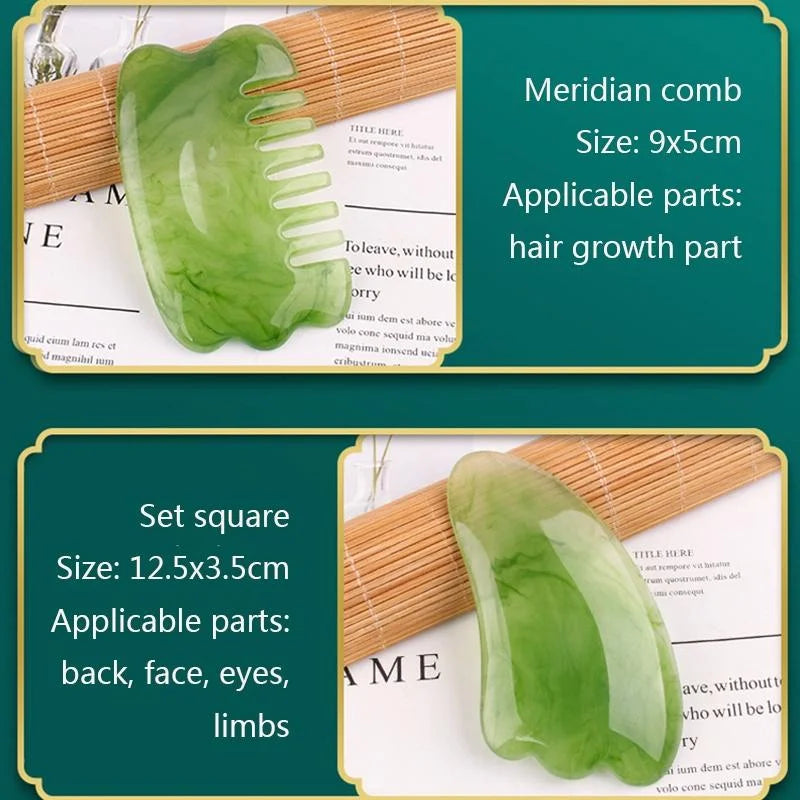Facial Massage Stick For Beauty Salon Resin Scraping Sheet