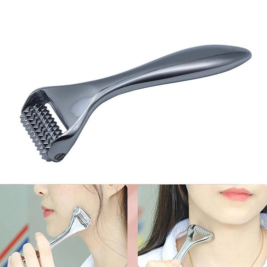 Facial Massager Roller For Slimming Face Silver - Health &