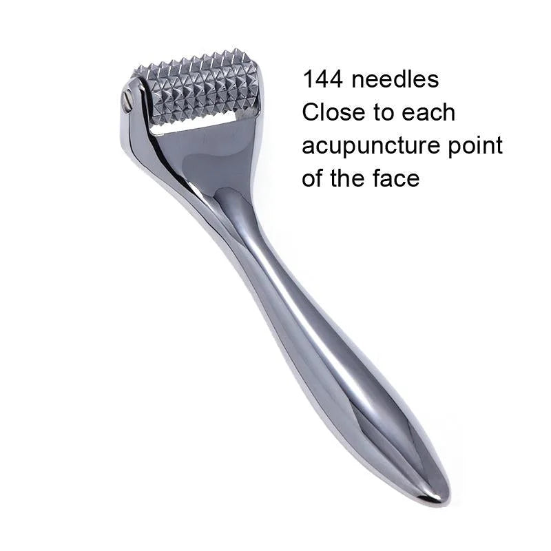 Facial Massager Roller For Slimming Face Silver - Health &