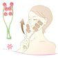 Facial Roller Massager For Double Chin Beauty Tool - Pink