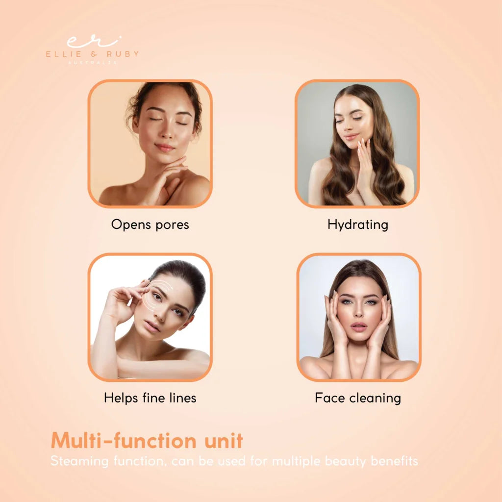 Facial Steamer and Magnifying Lamp 2in1 Beauty Machine Face