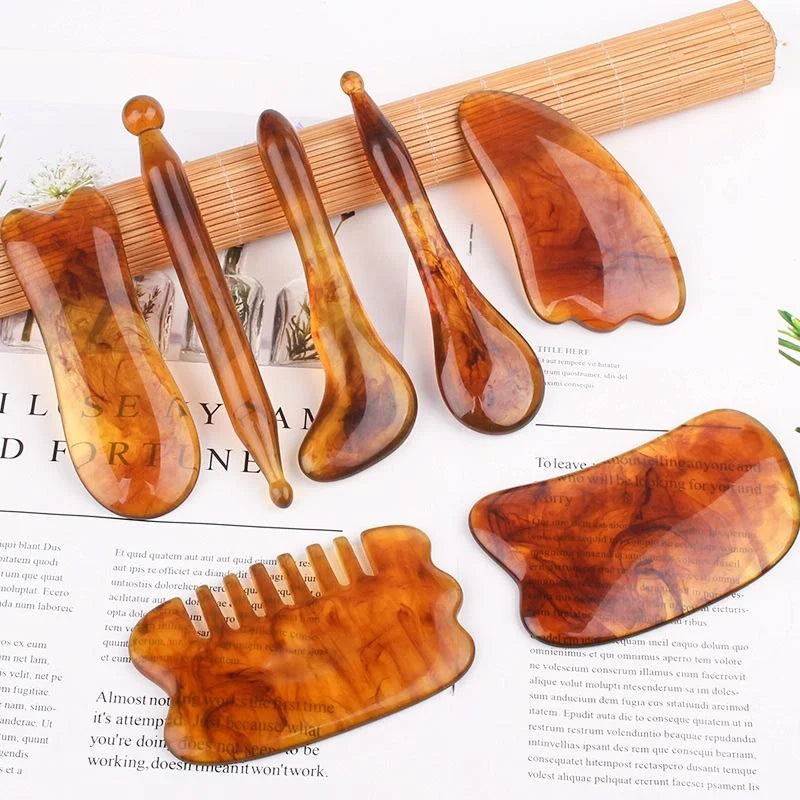 Facial Tendon Stick For Massage And Acupuncture Resin