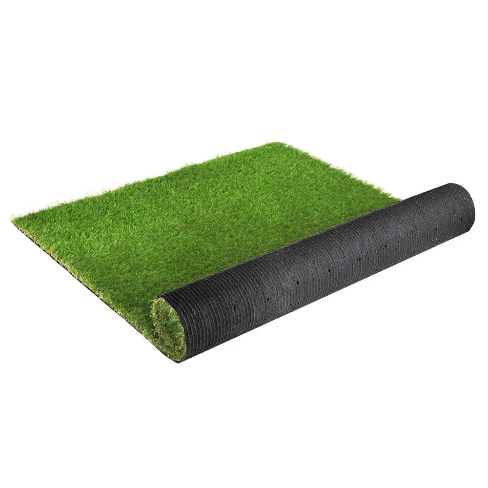 Fake Grass Synthetic 30mm 0.95m x 20m 19sqm Turf 4-Coloured