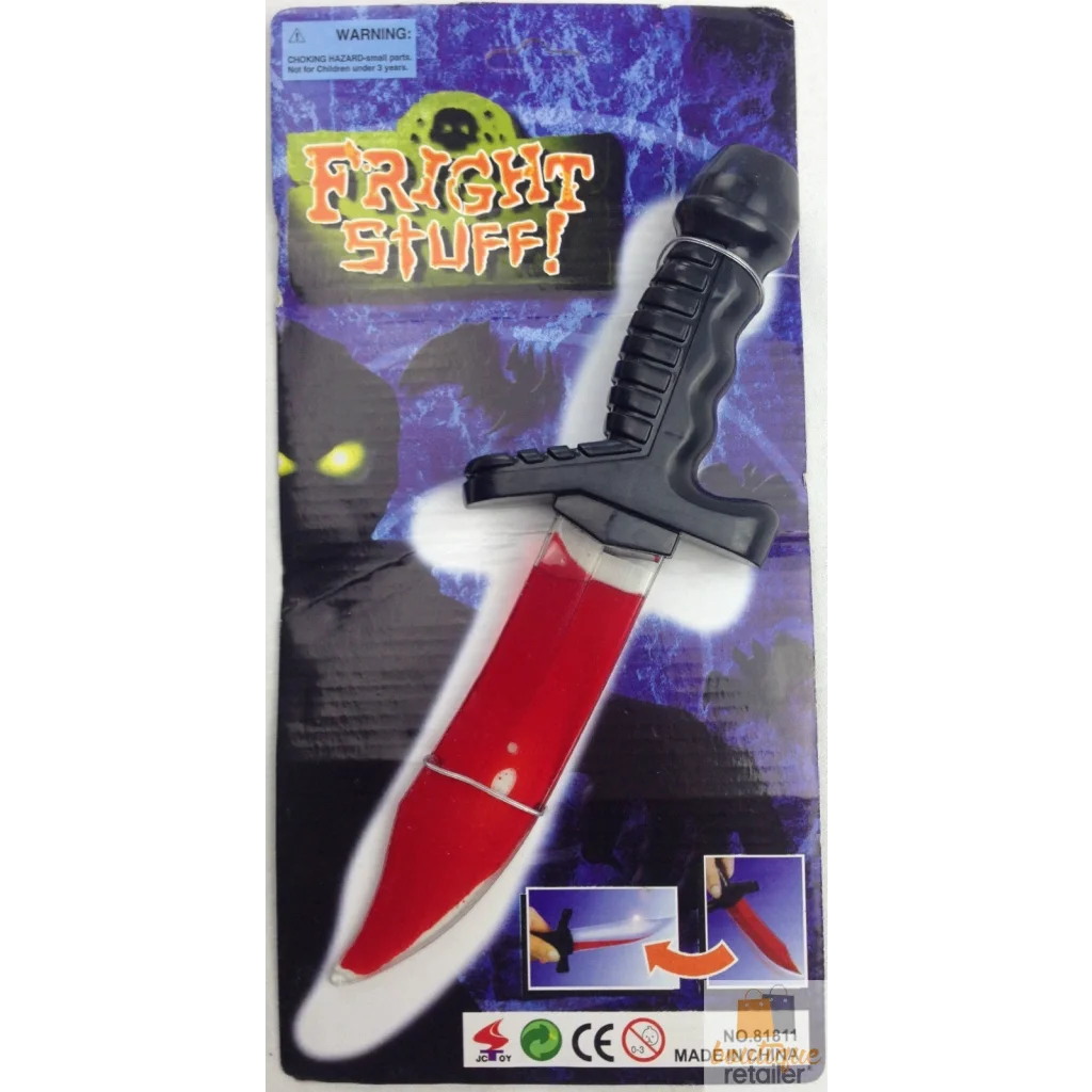 Fake Plastic BLOOD KNIFE Costume Party Vampire Joke