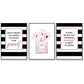 Fashion Prints Wall Art Canvas 70cmx100cm 3 Sets Black