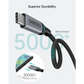 Fast Charging USB-C Braided Cable 100W 1.8M 2 Pack