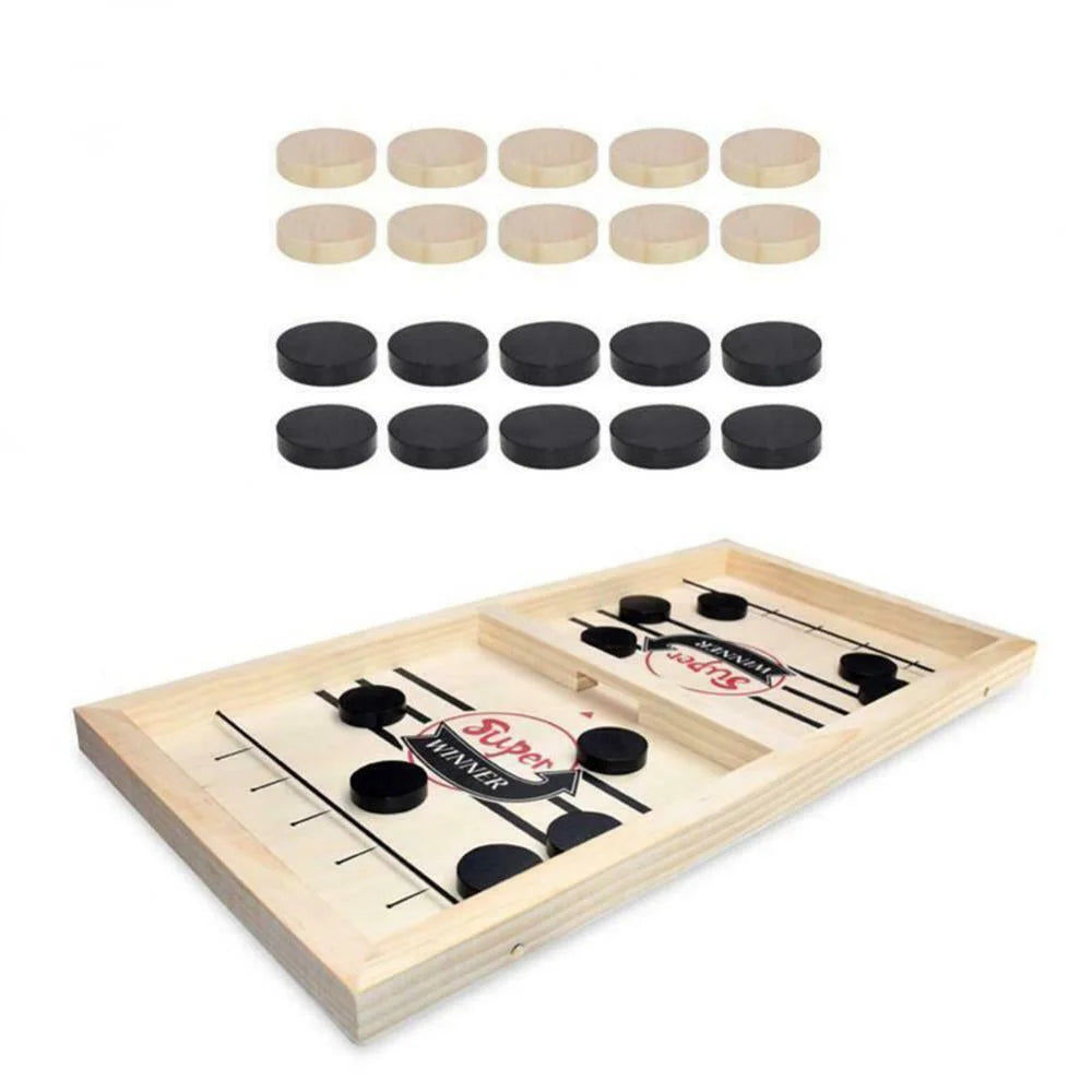Fast Sling Puck Paced SlingPuck Winner Board Game Family