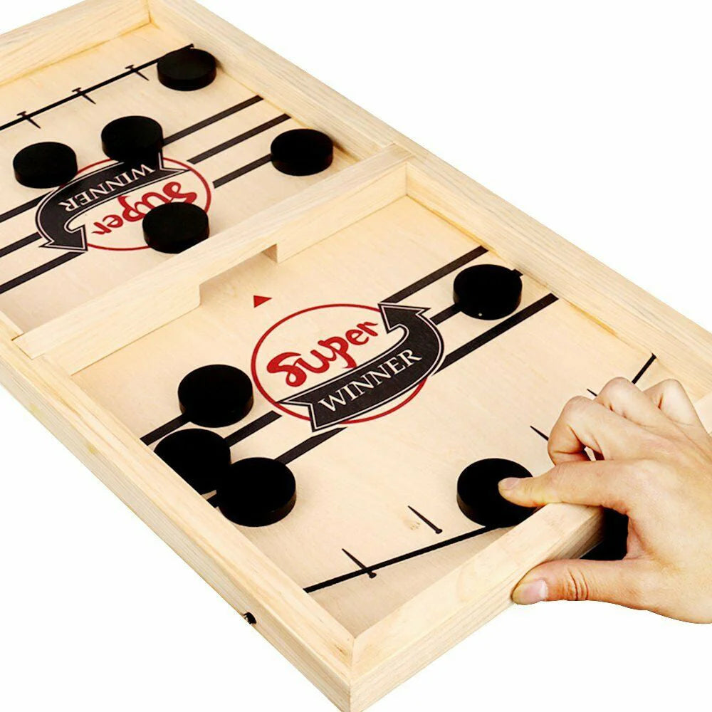 Fast Sling Puck Paced SlingPuck Winner Board Game Family