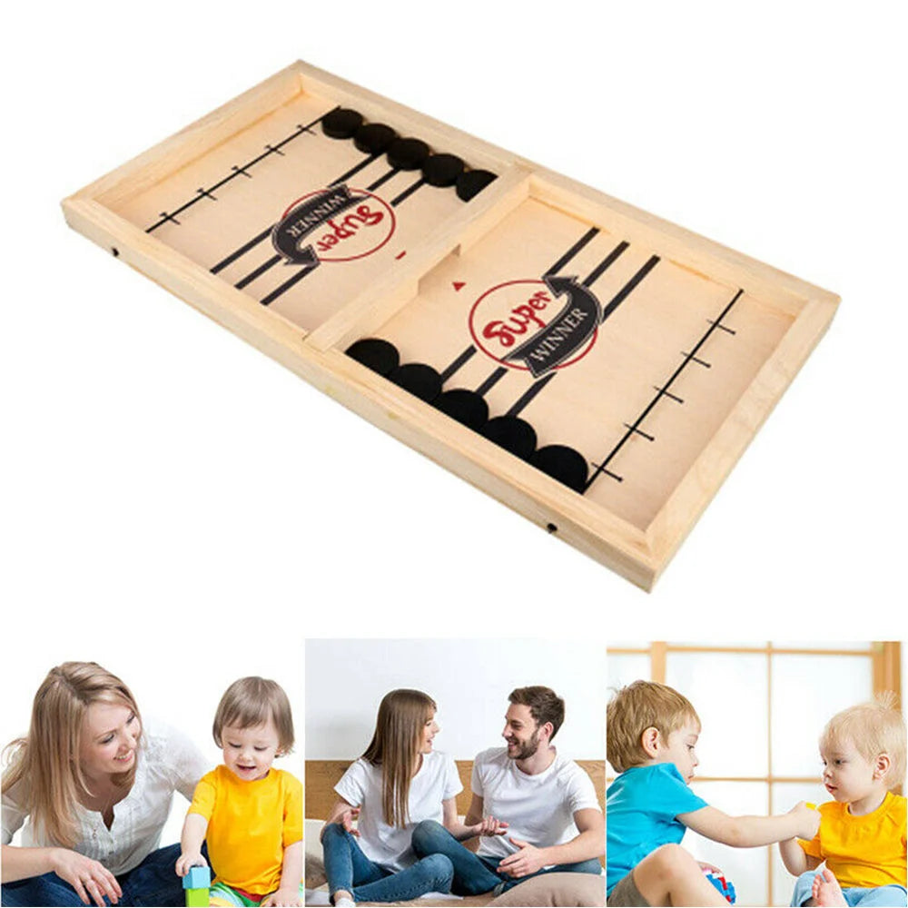 Fast Sling Puck Paced SlingPuck Winner Board Game Family