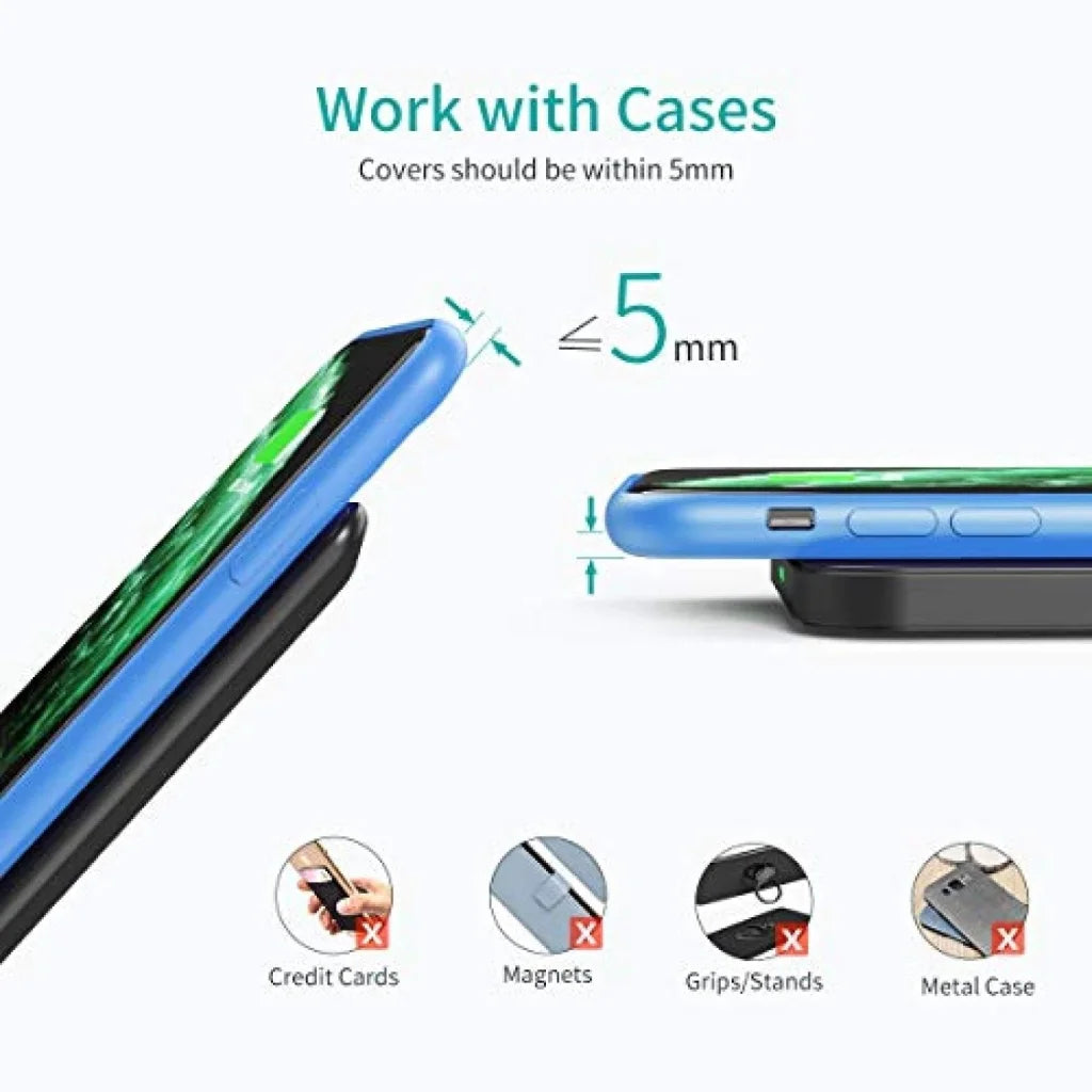 Fast Wireless Charging Stand & Pad Qi 10W/7.5W CHOETECH