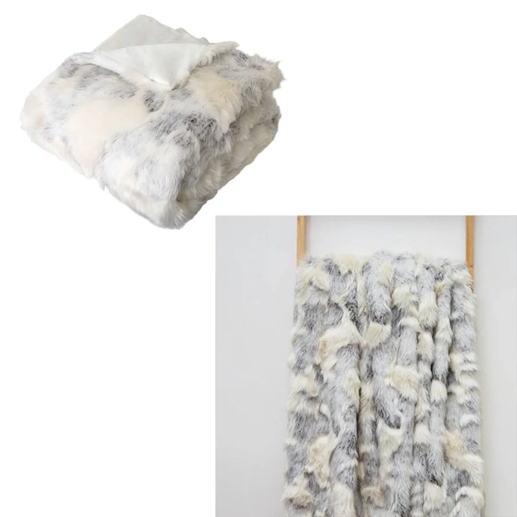Faux Fur Throw J Elliot Home Arctic Luxury 130x160 cm