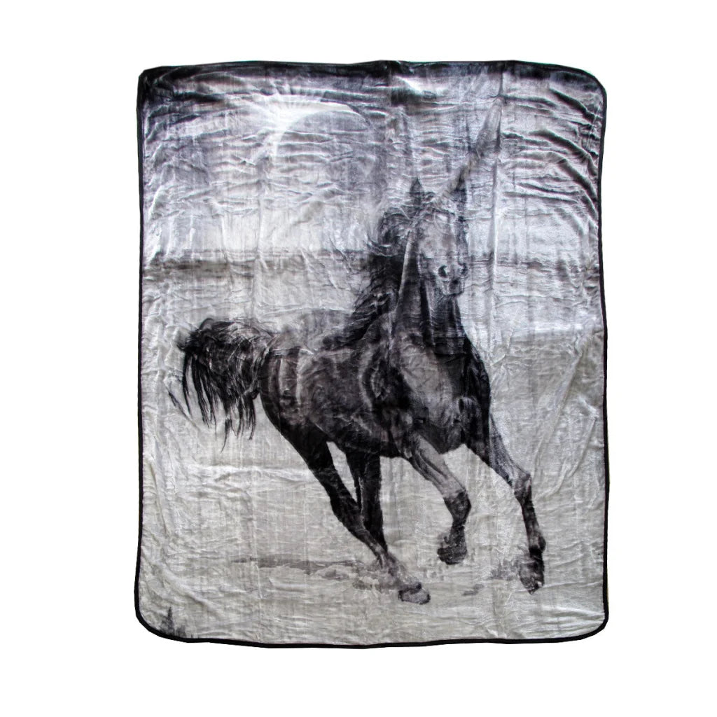 Faux Mink Blanket 375gsm 1 Ply 3D Print Queen 200x240cm