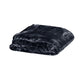 Faux Mink Blanket 375gsm 1 Ply Solid Queen 200x240cm