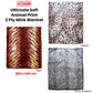 Faux Mink Blanket 675gsm 2 Ply Animal Print Queen 200x240cm