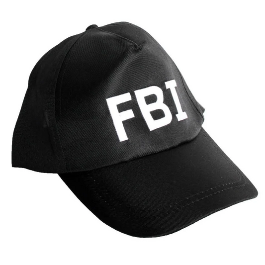 FBI HAT Costume Party Gag Funny Party Accessory Police Cap