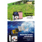 Fence Energiser Solar Powered Charger 8km 500m Polytape Rope