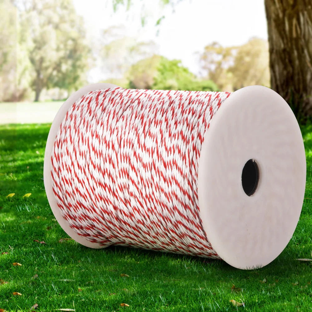 Fence Wire 500M Fencing Roll Energiser Poly Stainless Steel