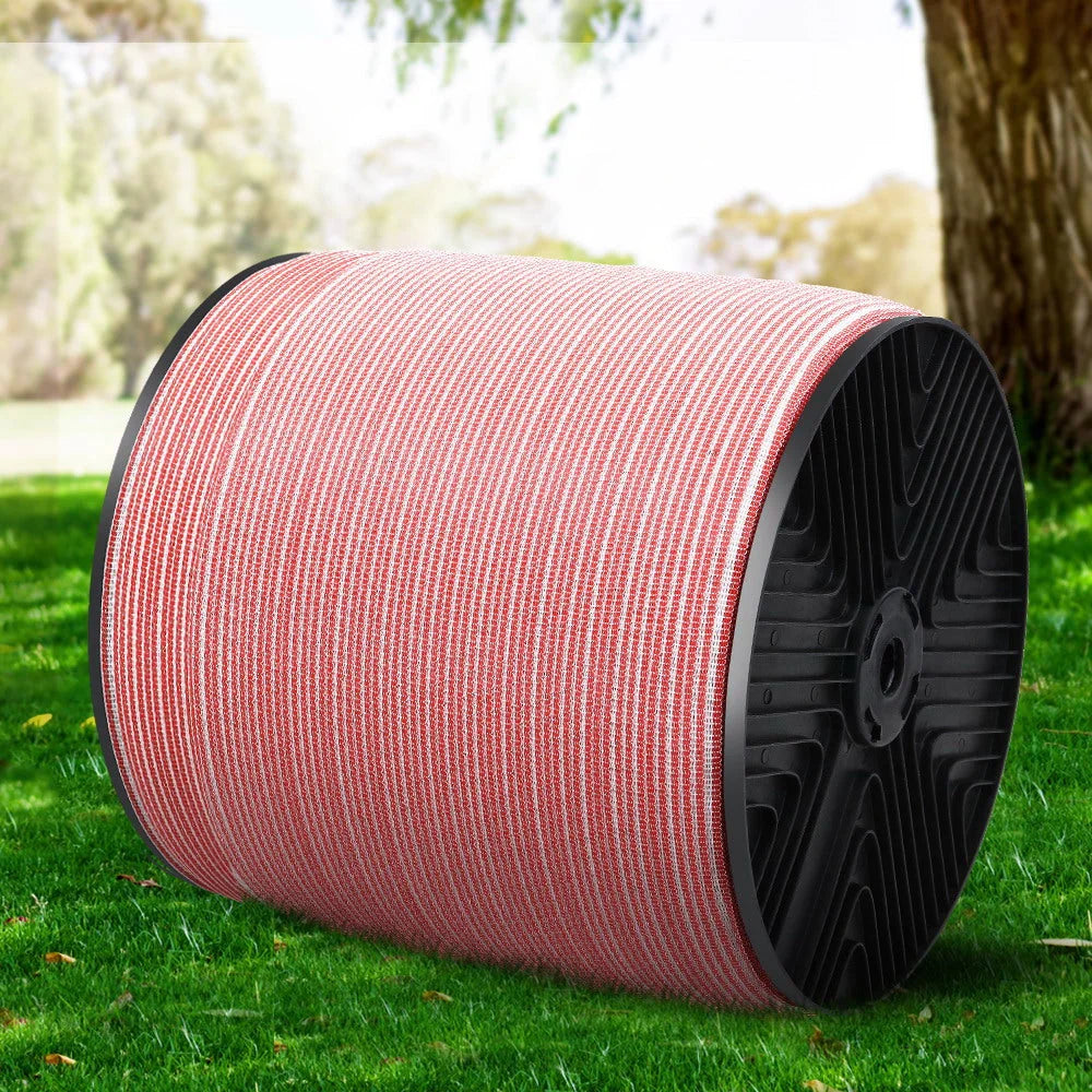 Stainless steel 2000m fence wire tape with poly temporary fencing kit