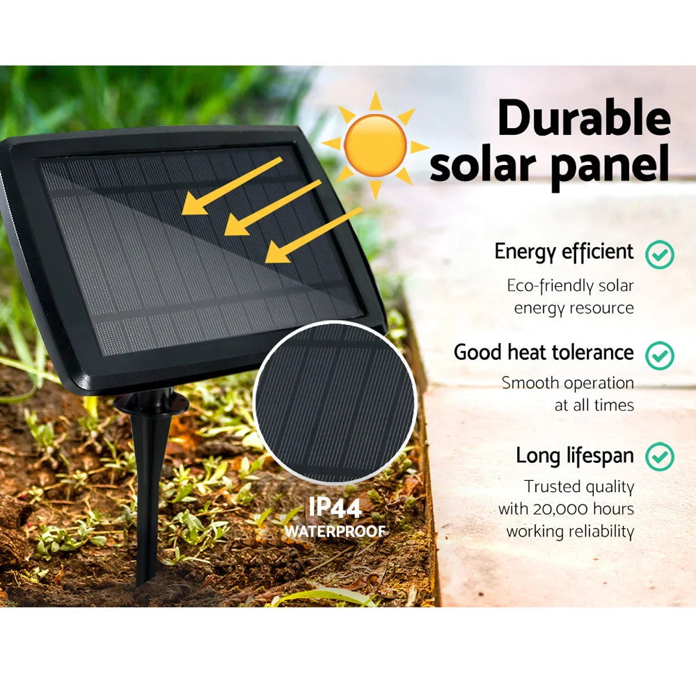 Festoon String Lights 17M Solar Wedding Party Waterproof