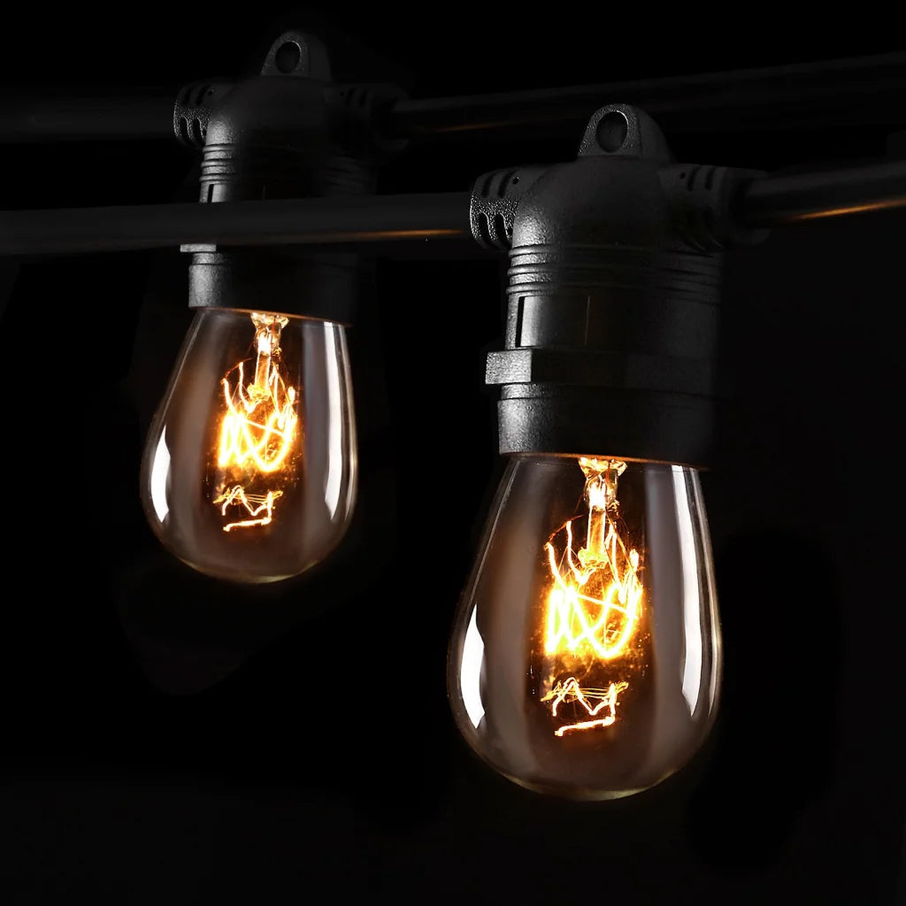 Festoon String Lights 20m Christmas Bulbs Party Wedding