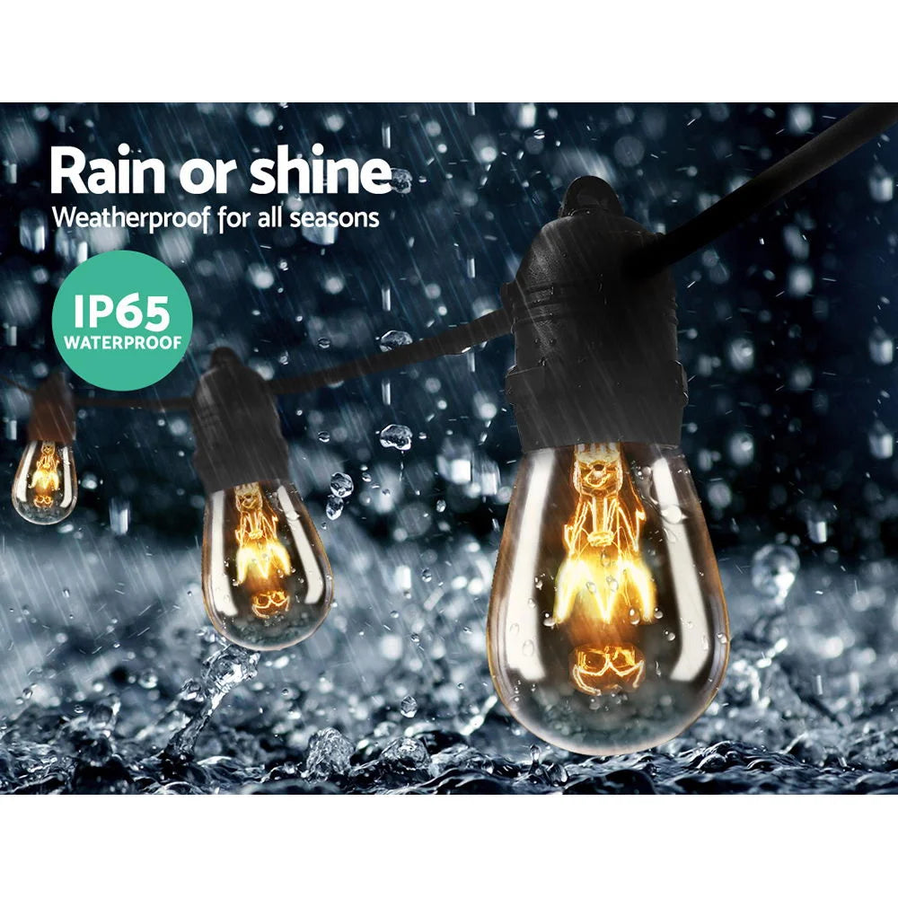 Festoon String Lights 47m Christmas Bulbs Party Wedding