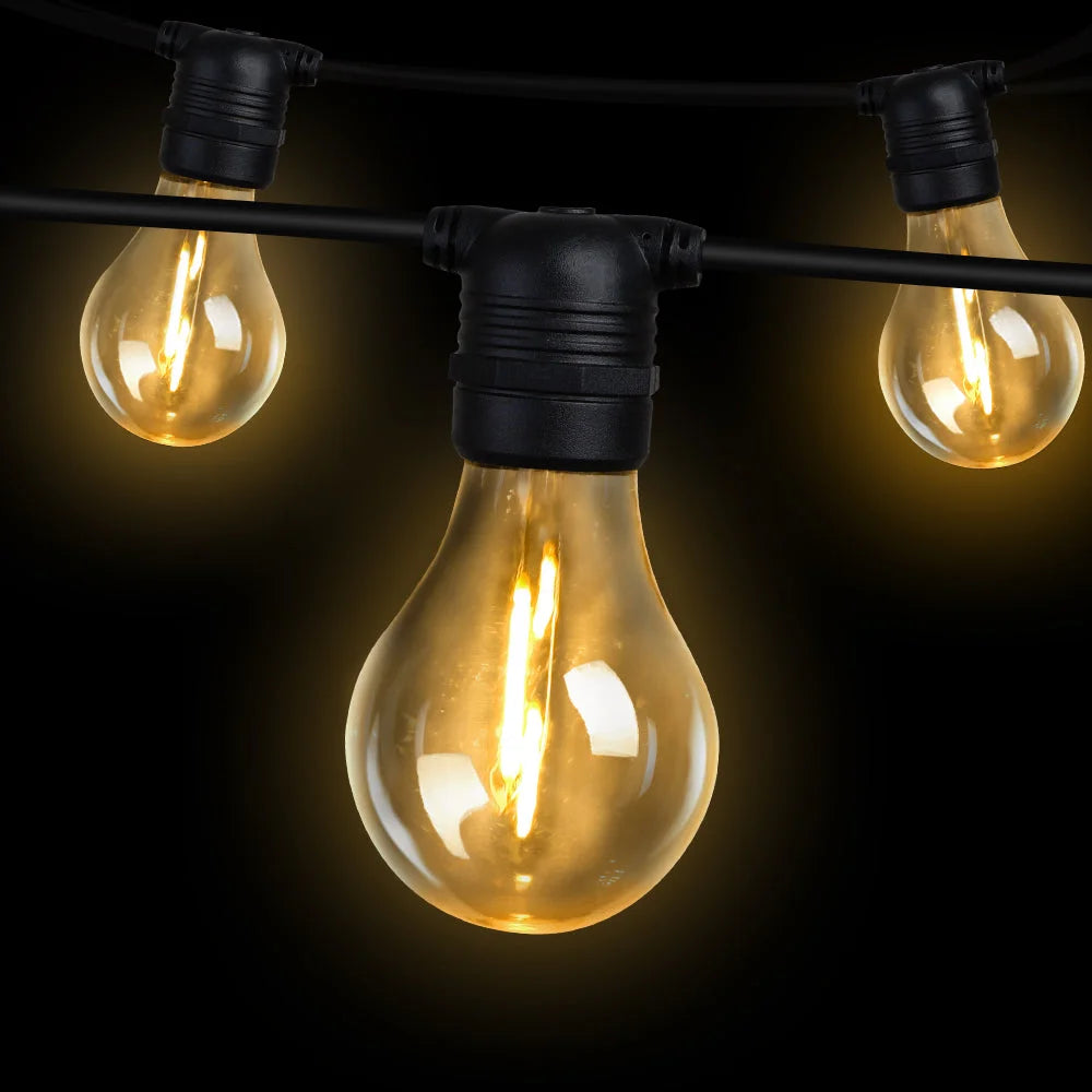 Festoon String Lights 59M LED Outdoor Wedding Party Garden