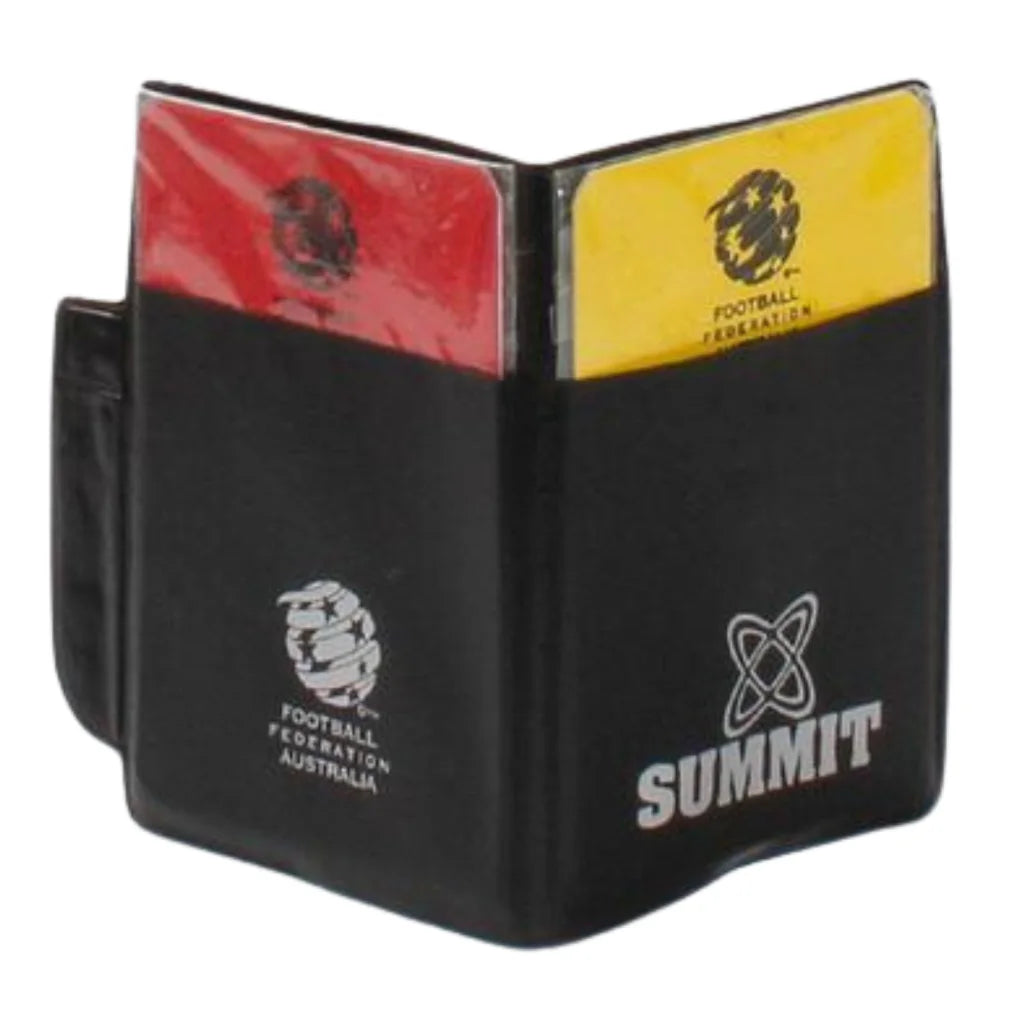 FFA Soccer Referee Cards Wallet Football Australia Endorsed