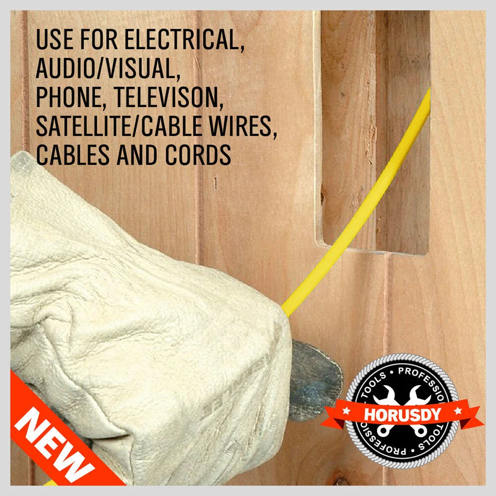 Fibreglass Push Pull Rods 3.3m x 4mm Electricians Cable