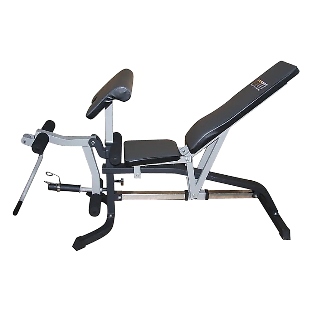 FID Flat Incline Decline Bench Press with Leg Extension