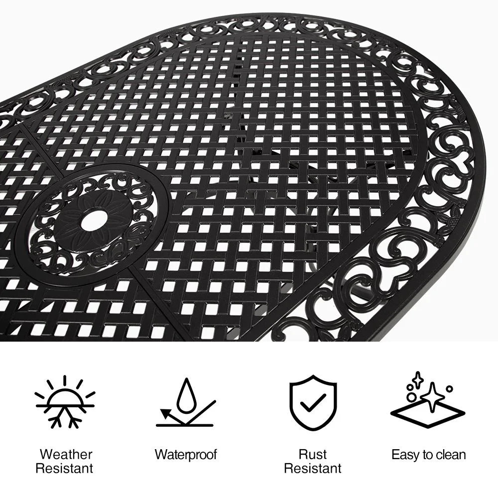 Fiji Oval Dining Table - Furniture