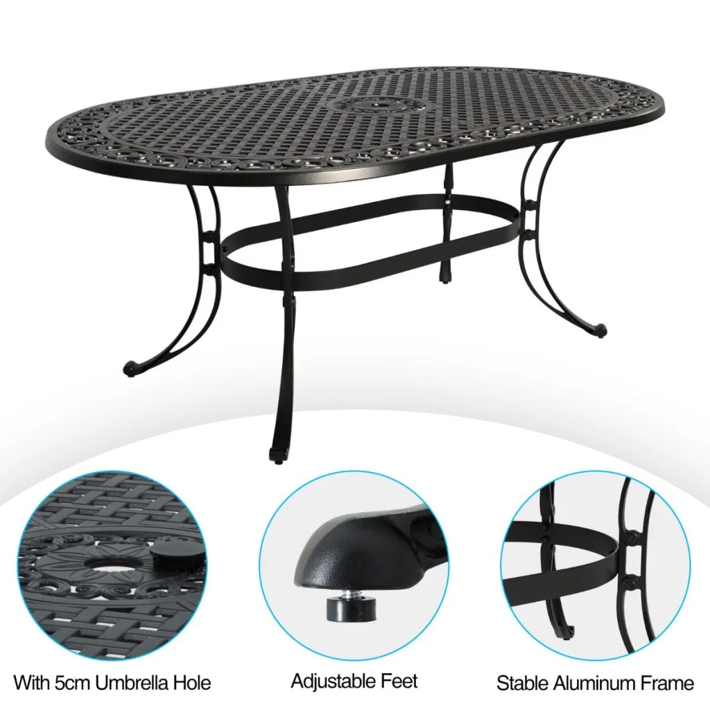 Fiji Oval Dining Table - Furniture