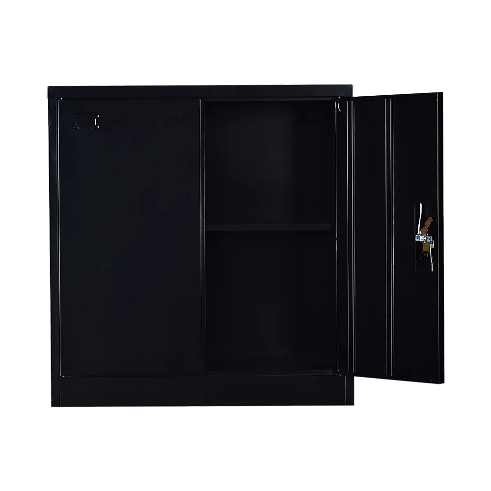 Filing Storage Locker Cabinet Safe Two-Door Shelf Office