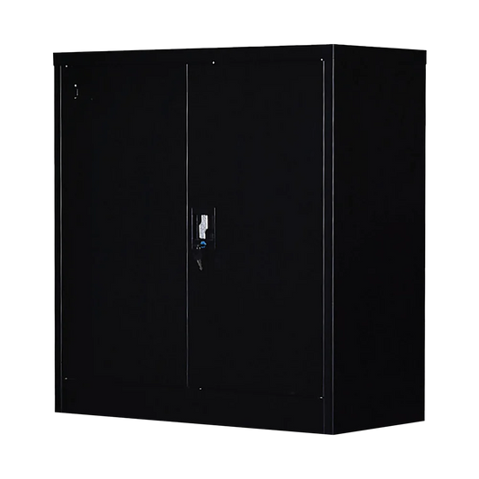 Filing Storage Locker Cabinet Safe Two-Door Shelf Office