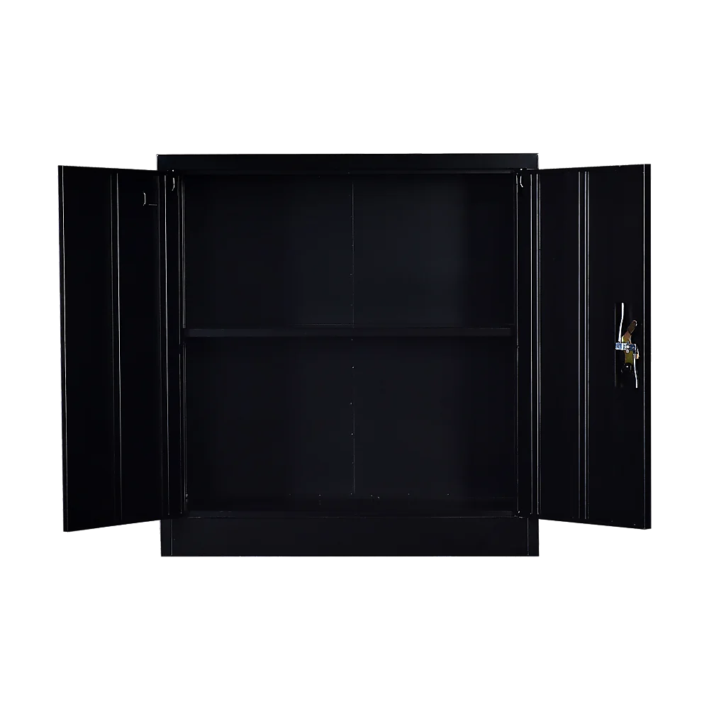 Filing Storage Locker Cabinet Safe Two-Door Shelf Office