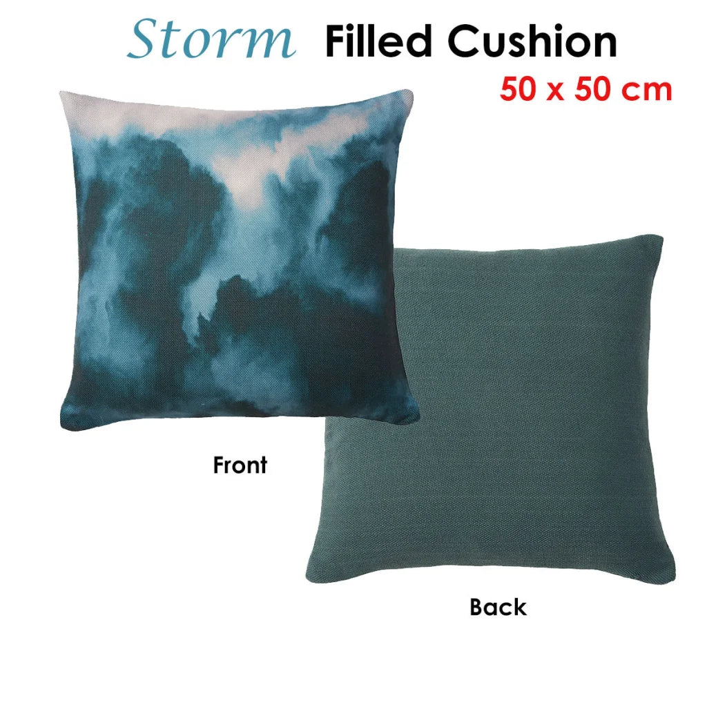 Filled Cushion Accessorize Storm - 50 x 50 cm - Home &