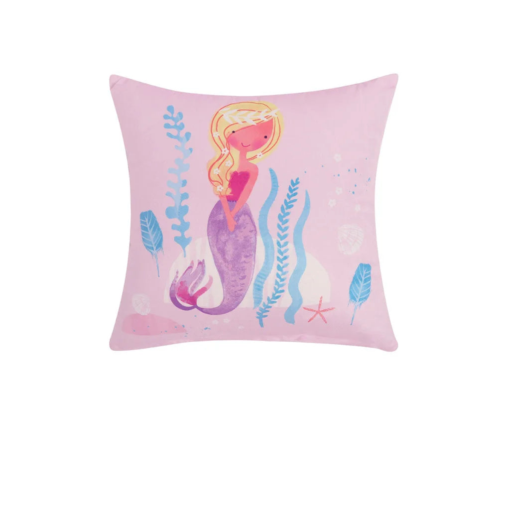 Filled Square Cushion Happy Kids Under the Sea - Home &