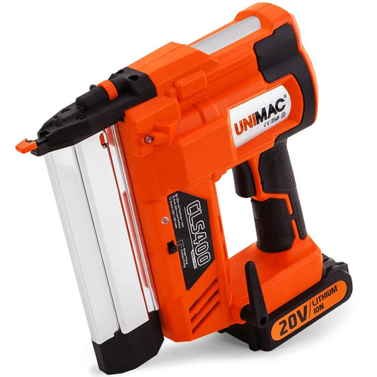 Finish Nailer UNIMAC 20V Lithium 16ga Brad Cordless Nail Gun