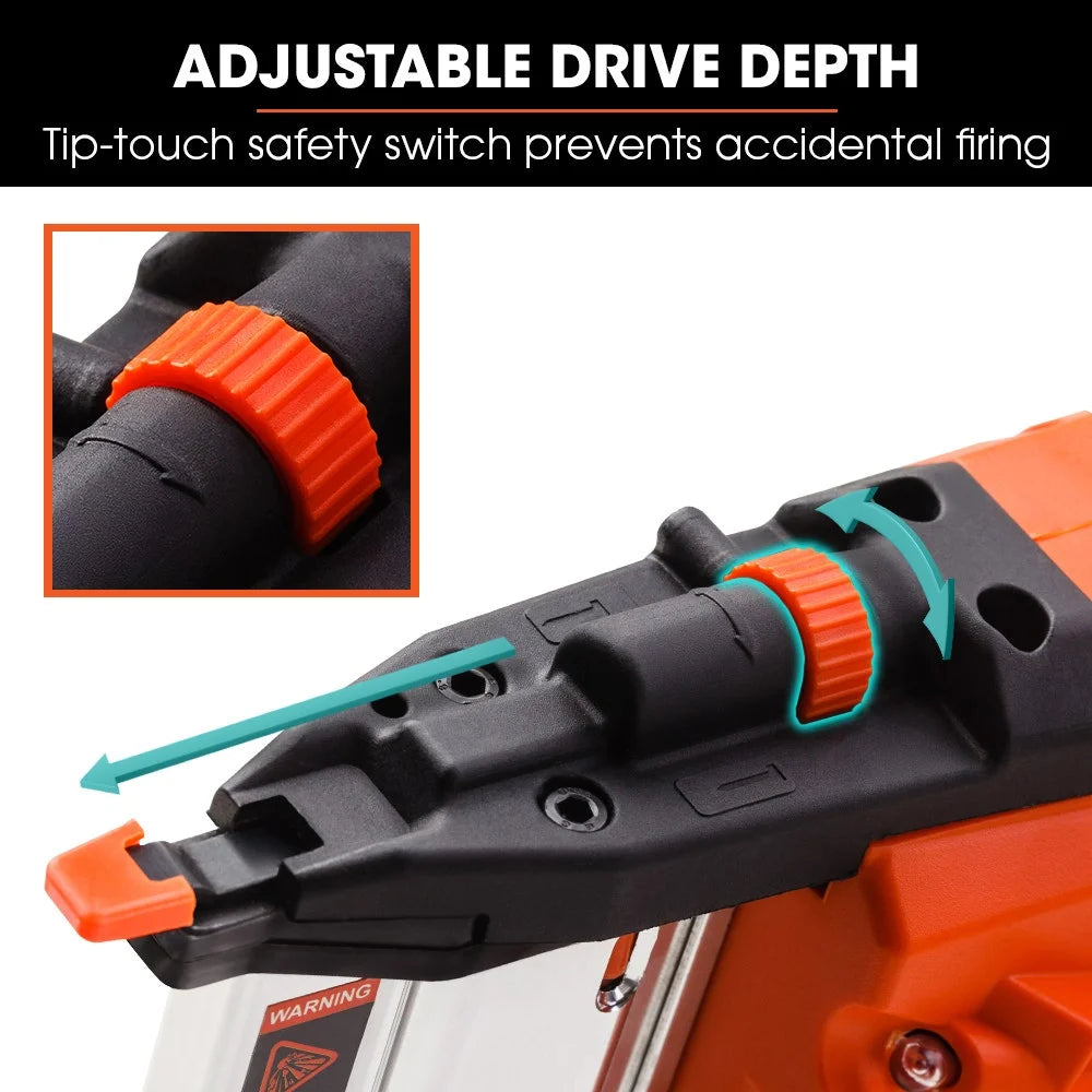 Finish Nailer UNIMAC 20V Lithium 16ga Brad Cordless Nail Gun