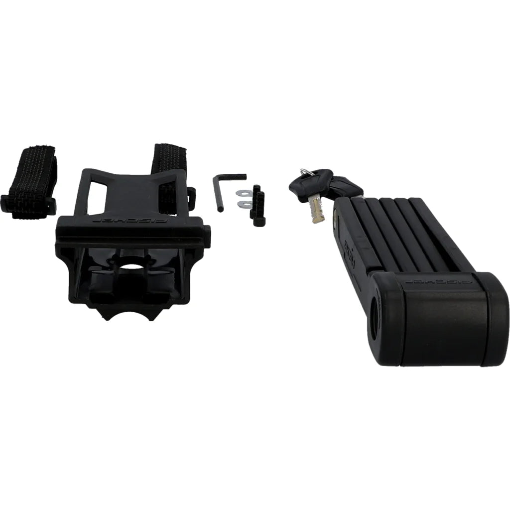 Fischer Folding Lock 85cm with Holder - Sports & Fitness