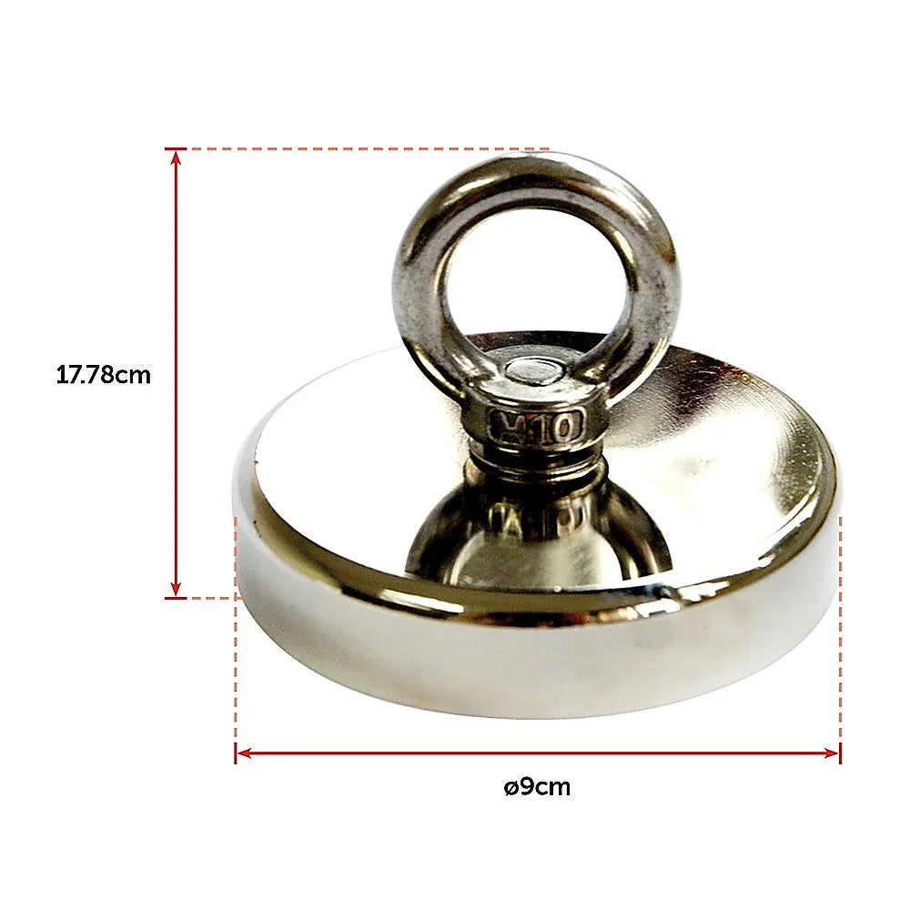 Fishing Magnet Round Neodymium with Countersunk Hole &