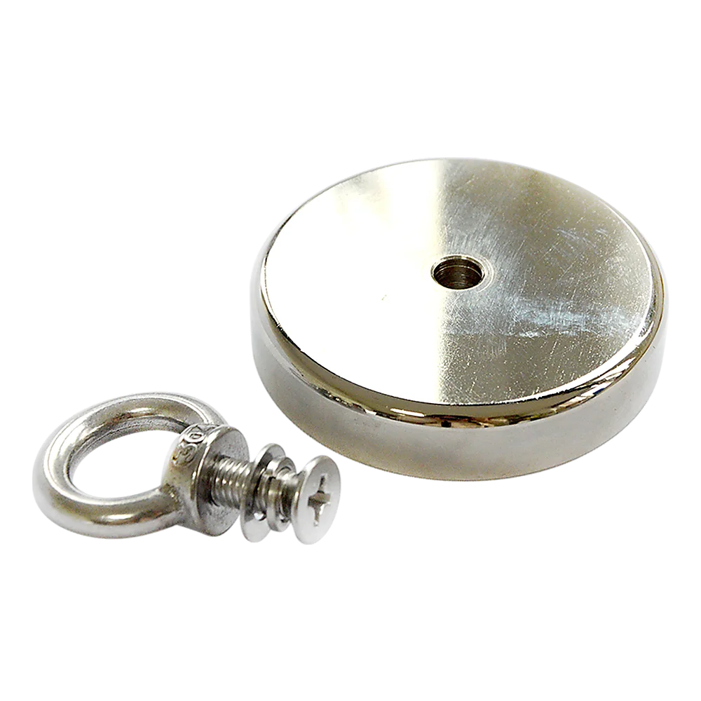 Fishing Magnet Round Neodymium with Countersunk Hole &