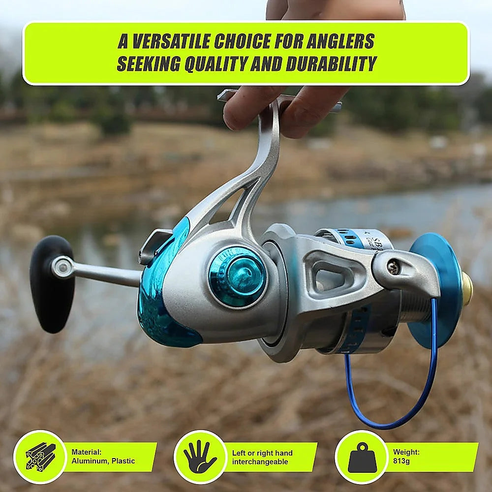 Fishing Reel High Speed Saltwater Metal Large Sea Fishing