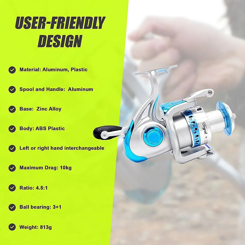 Fishing Reel High Speed Saltwater Metal Large Sea Fishing