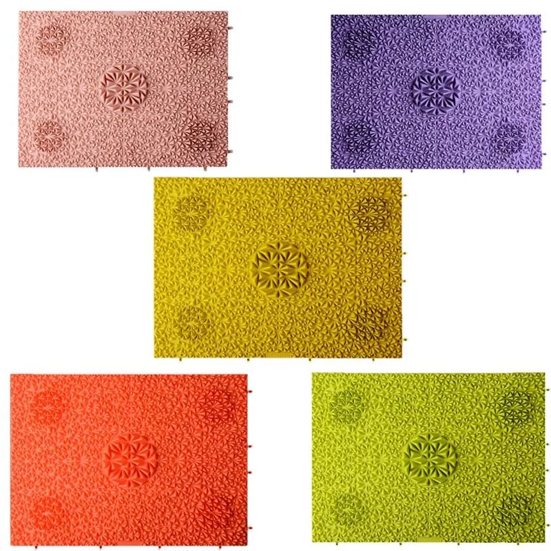 Fitness Toe Press Board For Home Foot Massage - Peacock