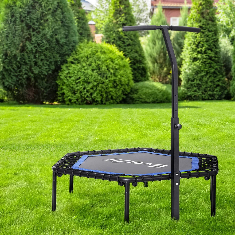 Fitness Trampoline 48inch Hexagon Rebounder with Adjustable