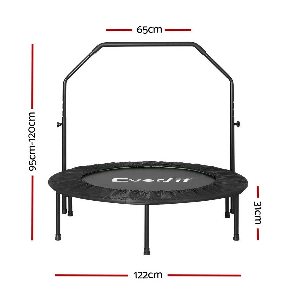 Fitness Trampoline 48inch Round Rebounder with Adjustable