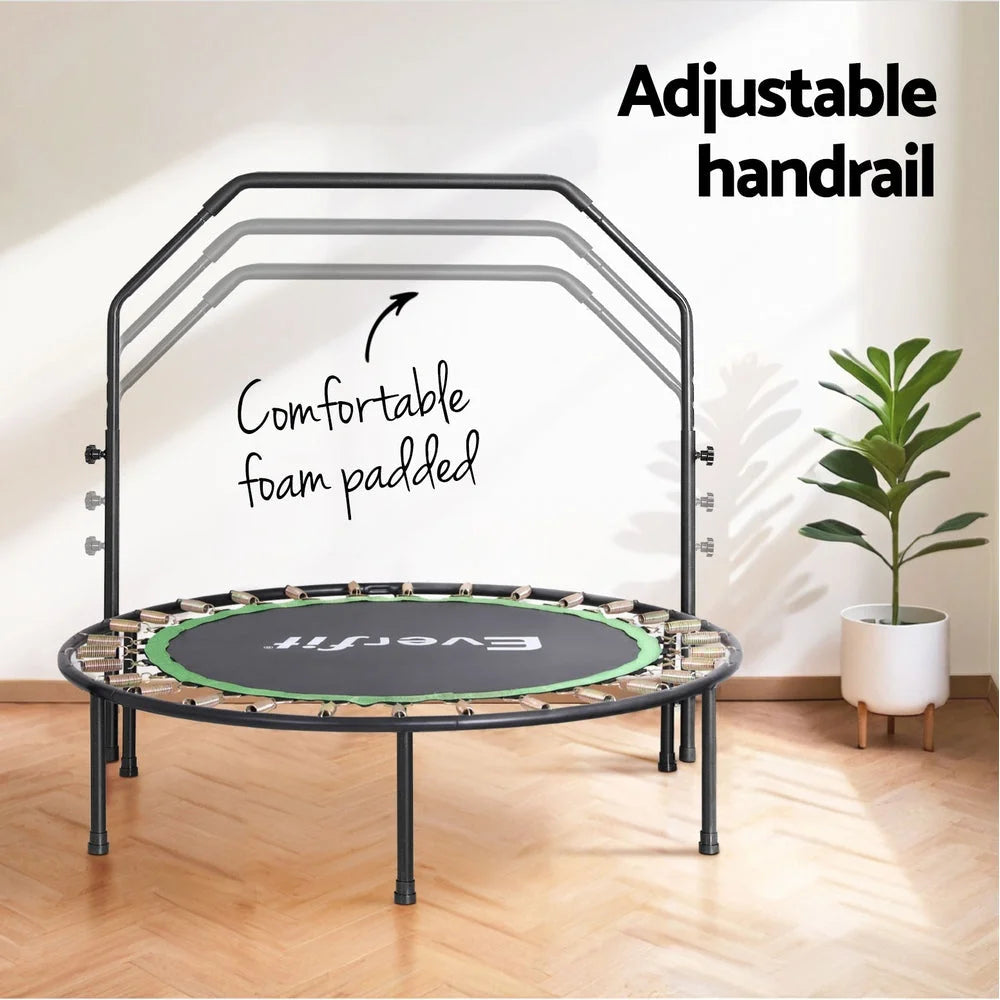 Fitness Trampoline 48inch Round Rebounder with Adjustable