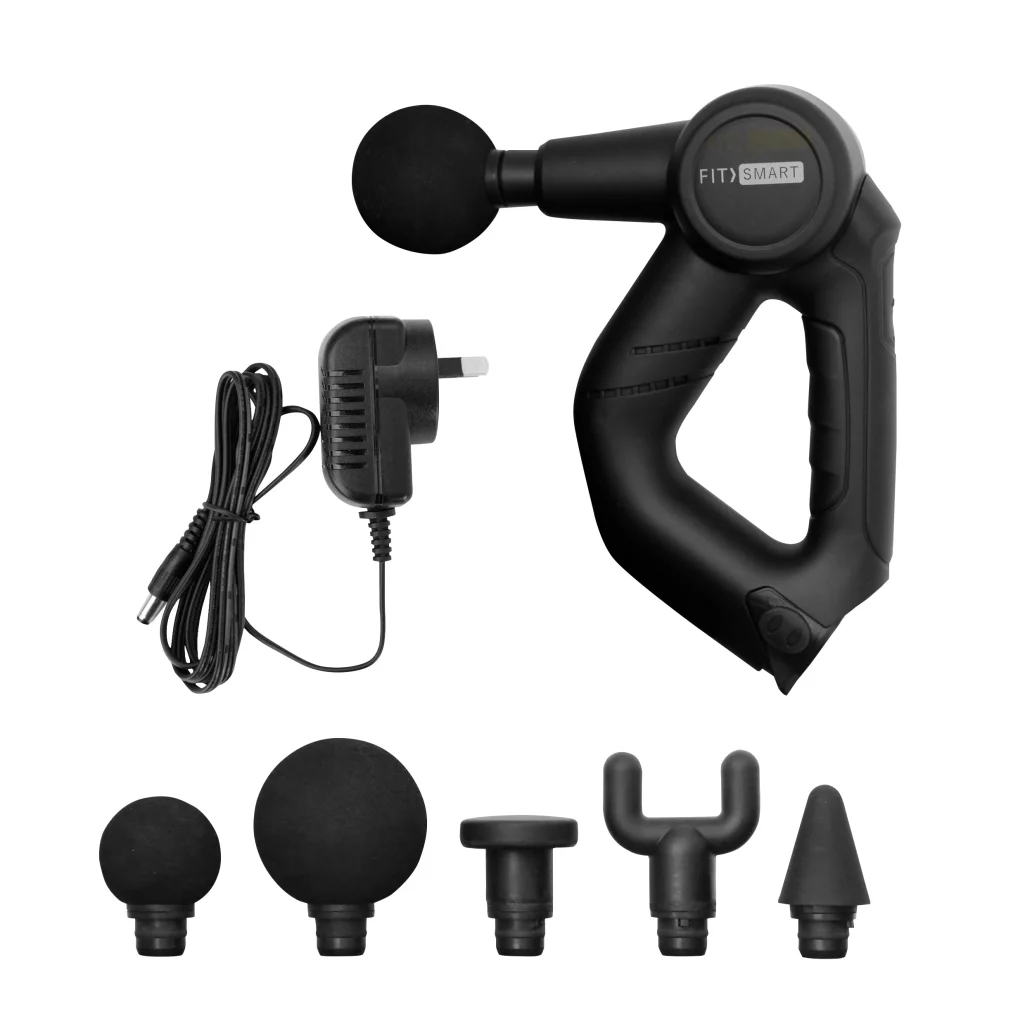 FitSmart Pro Vibration Therapy Massage Device Black